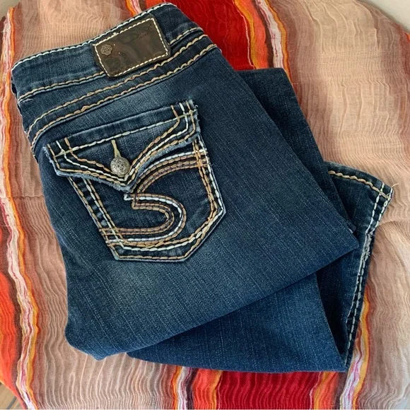 Silver Jeans McKenzie Slim Bootcut Jeans - Picture 4 of 16